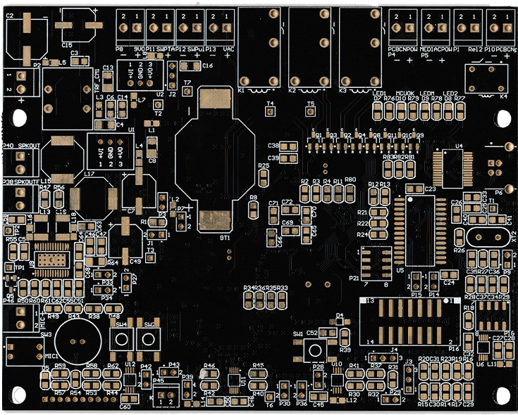 Placa PCB multicapa de Sistema embebido personalizado, diseñado en Cohen Electronics Consulting